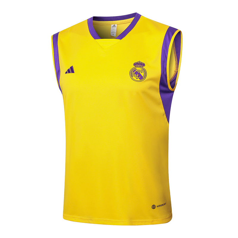 AAA Quality Real Madrid 23/24 Yellow Vest Jersey